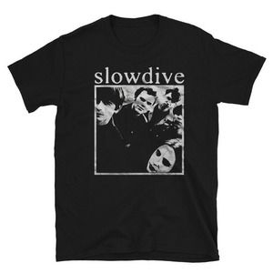 Slowdive Unisex T-Shirt Souvlaki Album Tee Music Band Graphic Shirt